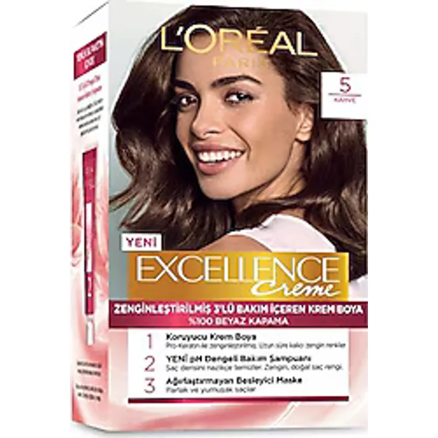 L'Oreal Paris Excellence Creme 5 Kahve Saç Boyası