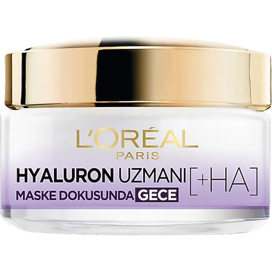 L'Oreal Paris Hyaluron Uzmanı Cilt Dolgunlaştıran Nemlendirici Gece Kremi 50 ml