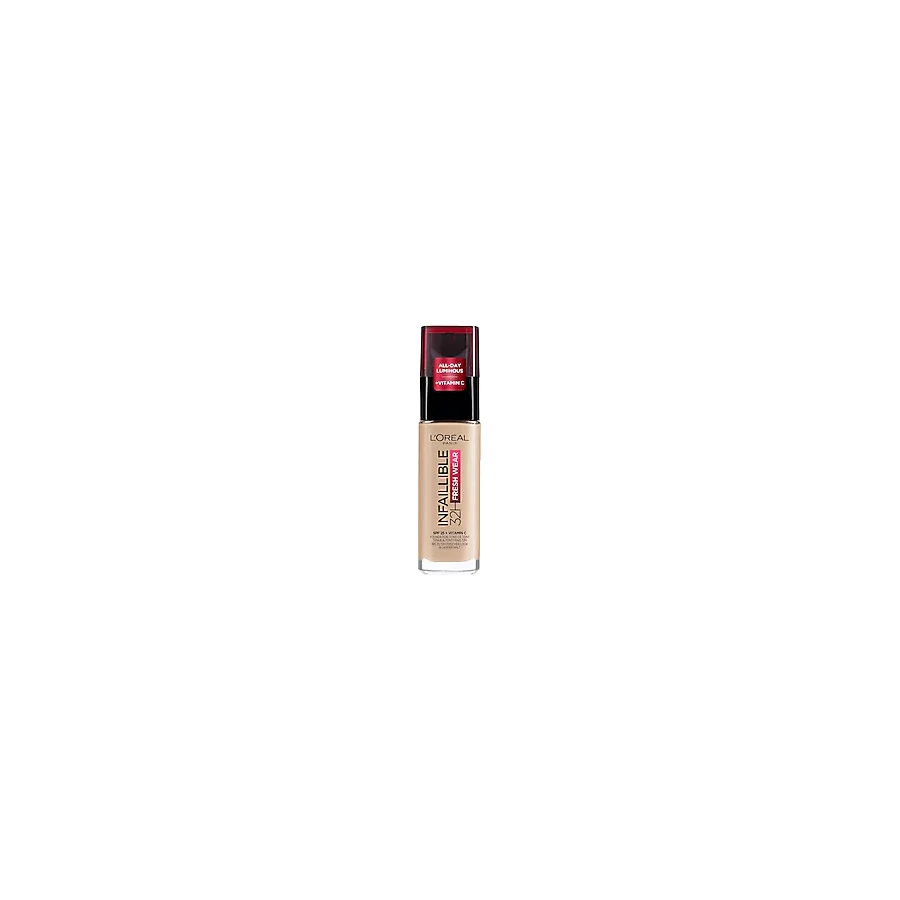 L'Oreal Paris Infaillible 32H Fresh Wear C Vitaminli 130 True Beige 30 ml Likit Fondöten