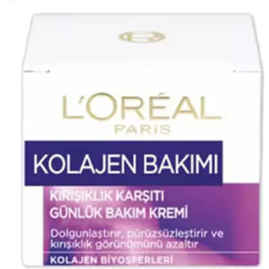 L'Oreal Paris Kolajen Bakımı Kırışıklık Karşıtı Günlük Bakım Krem 50 ml