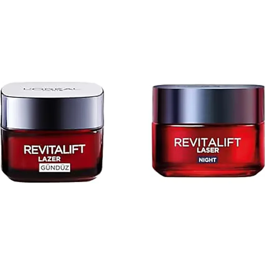 L'oreal Paris Revitalift Lazer X3 Yoğun Gündüz Bakım Kremi + Gece Bakım Kremi