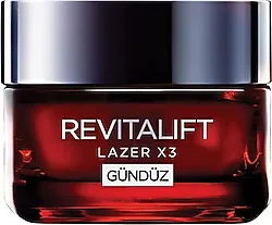 L'Oreal Paris Revitalift Lazer X3 Yoğun Yaşlanma Karşıtı Gündüz Bakım Kremi 50 ml