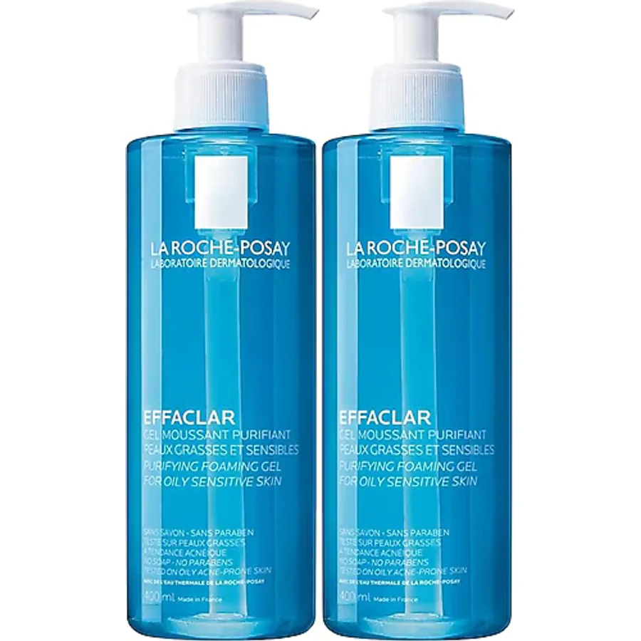 La Roche-Posay Effaclar 400 ml 2 Adet Yüz Temizleme Jeli