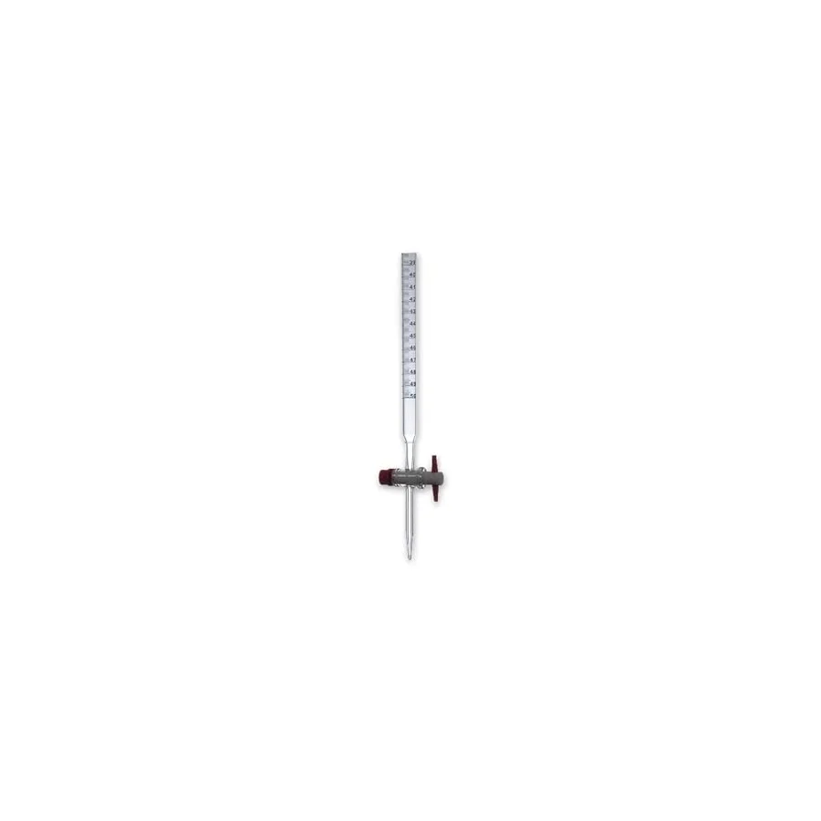 Lab Büret Düz, Musluklu - 25 ml