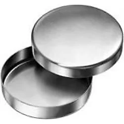 Lab Metal Petri Kabı - 80 mm