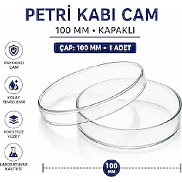 Labolist Petri Kabı 100 mm