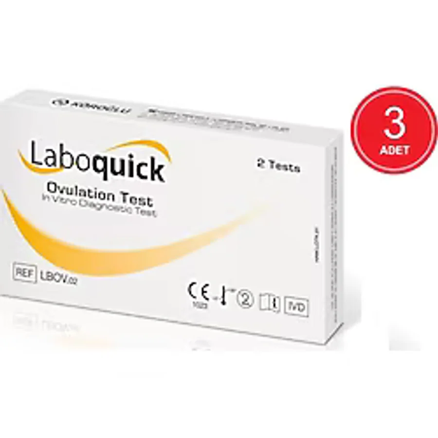Laboquick Ovülasyon Testi 2 Test x 3 Paket
