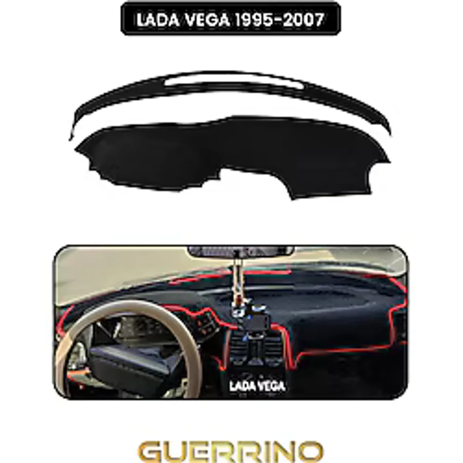 Lada Vega 1995-2007torpido Koruma Halısı Siyah Kenar