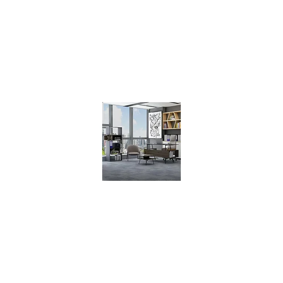 lagomood İrony İnfy Ofis Takımı Antrasit Ceviz