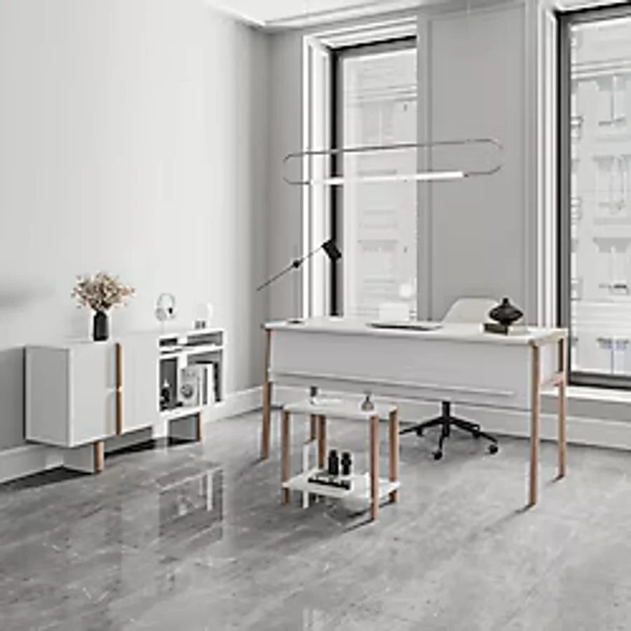 Lagomood Zenith Ofis Takımı Beyaz Meşe