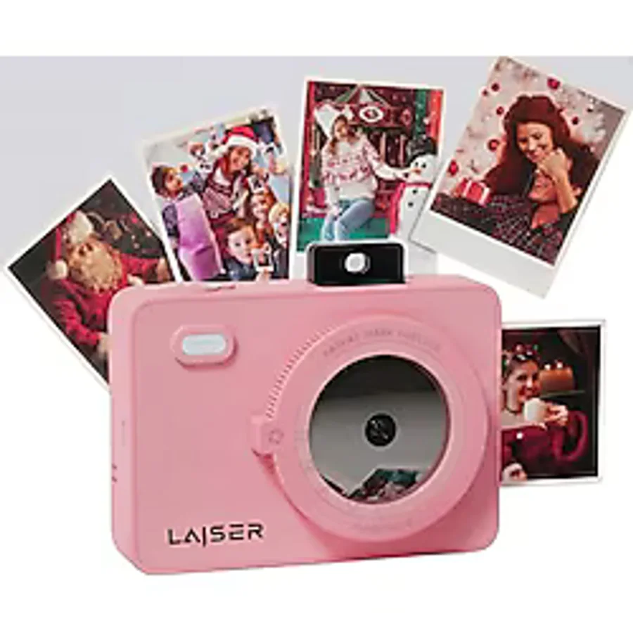 Laiser Z5s İnstant Kamera ve Fotoğraf Yazıcısı - Şipşak Fotoğraf Makinesi-Yellow