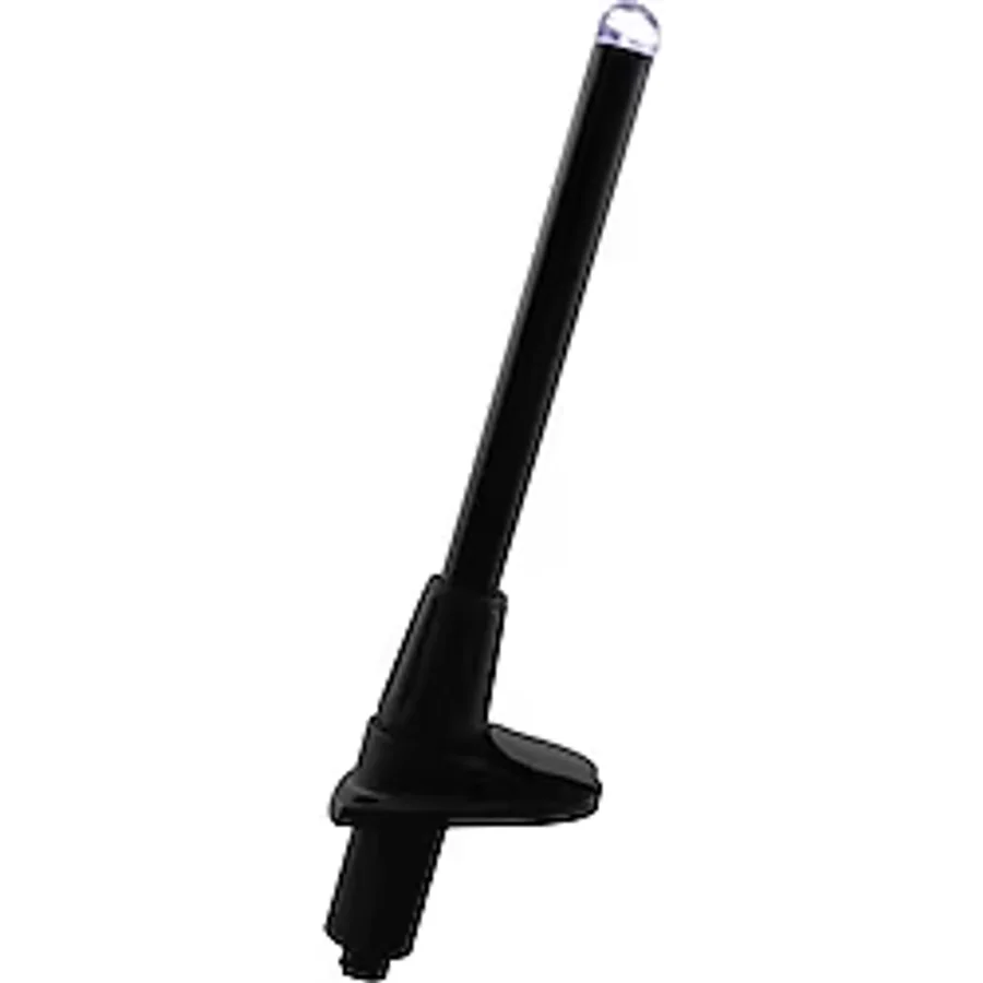 Lalizas MICRO LED Işıklı Direk Soketli 60cm, Beyaz Işık, Siyah