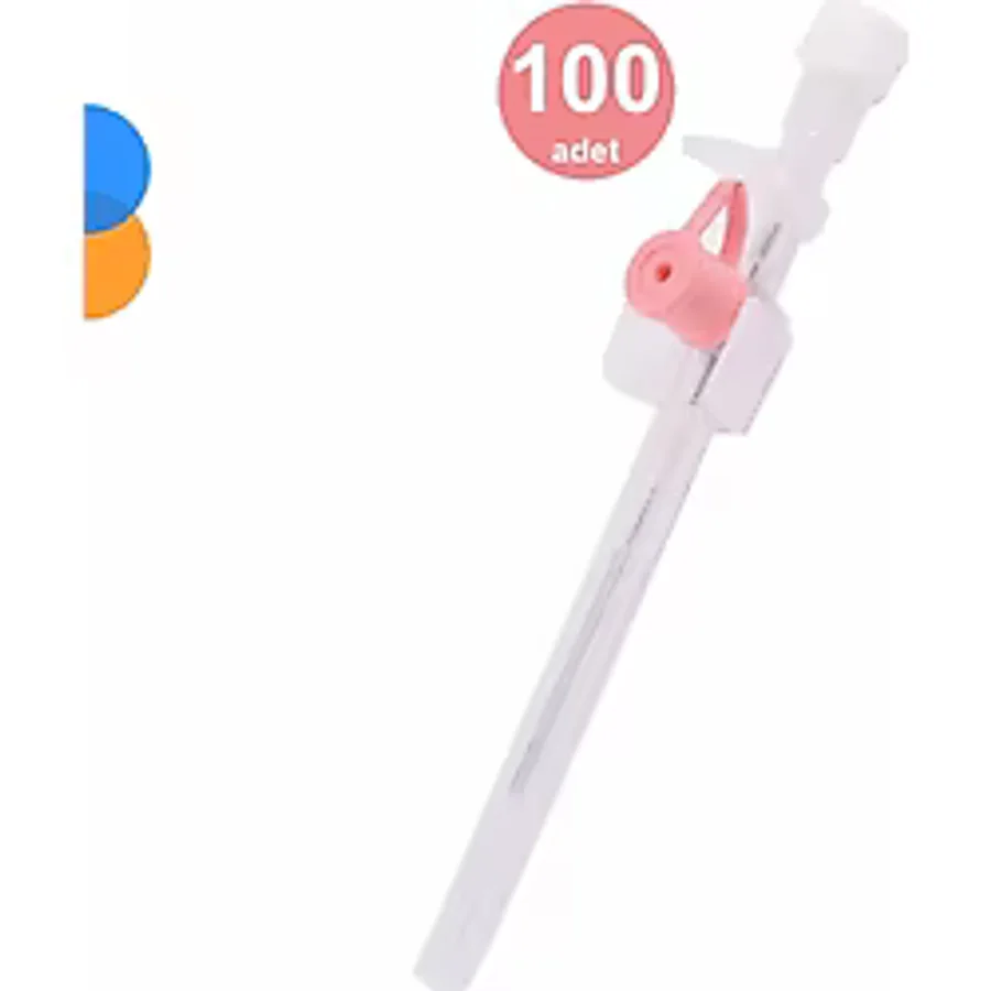 Lamed Branül (İntraket) Pembe 20G 100'lü Kutu