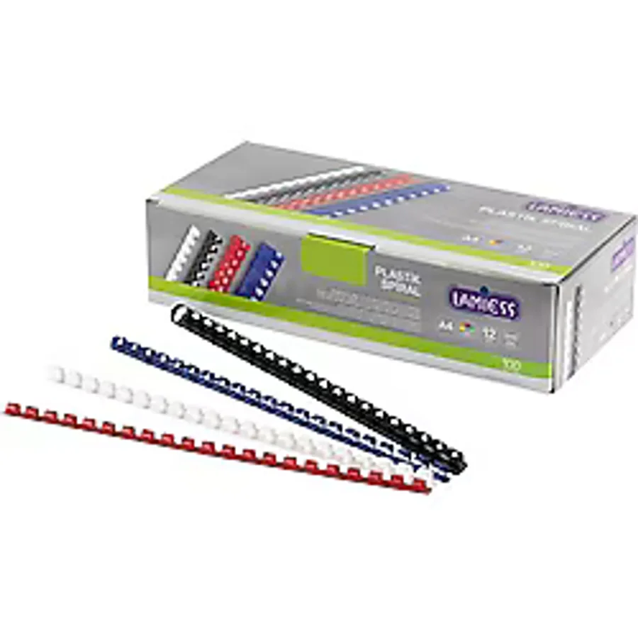 Lamiess 25mm Plastik Spiral Mavi 50li