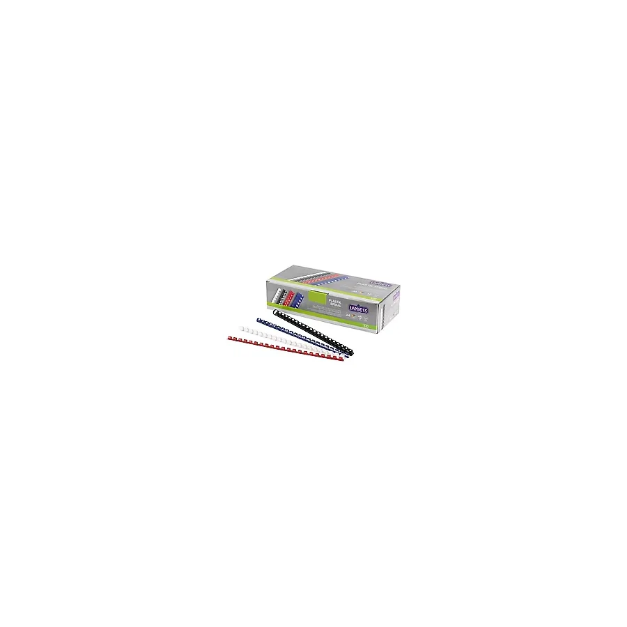 Lamiess 8 Mm Plastik Spiral Kırmızı 100lü
