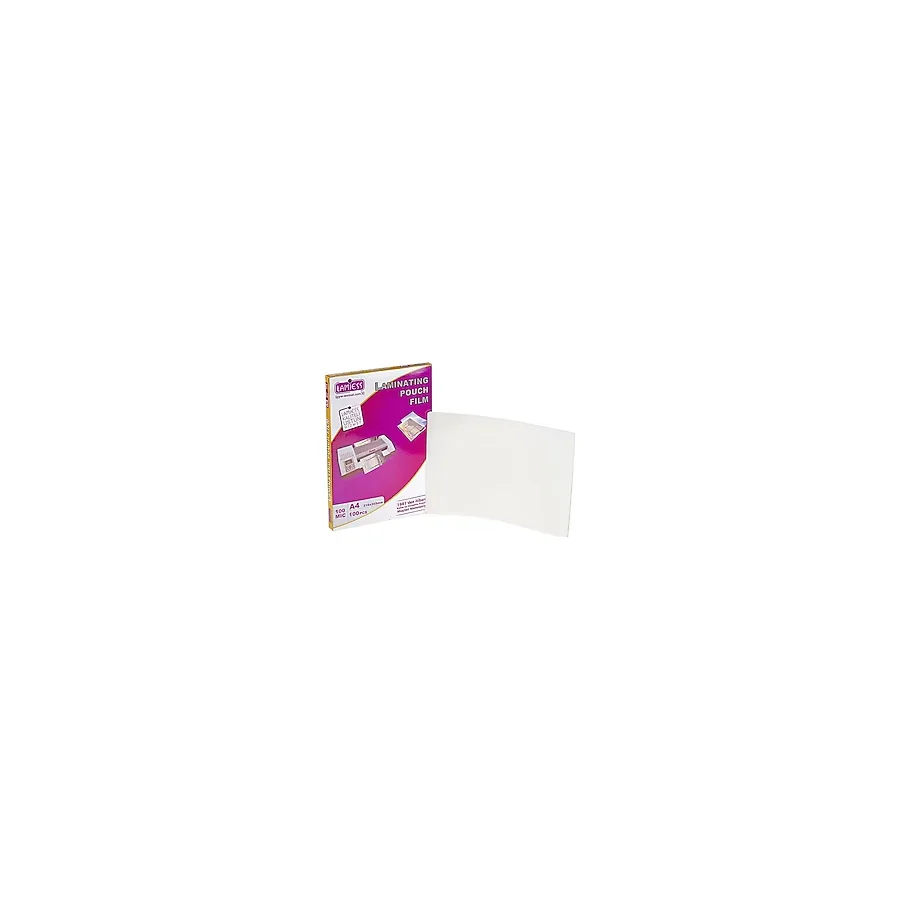 Lamiess A-4 100 Mıc.Polyester Laminasyon Filmi 100lü