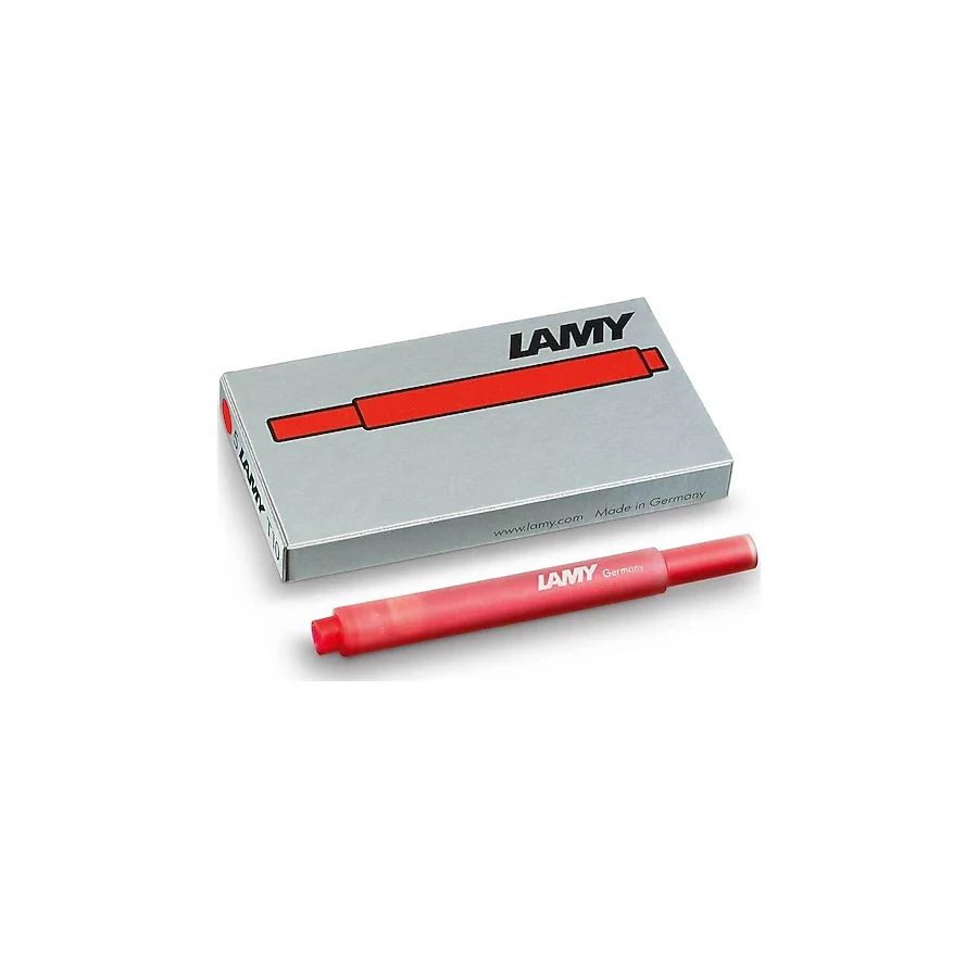 Lamy T10 5'li Dolma Kalem Kartuşu Kırmızı