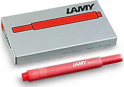 Lamy T10 5'li Dolma Kalem Kartuşu Kırmızı