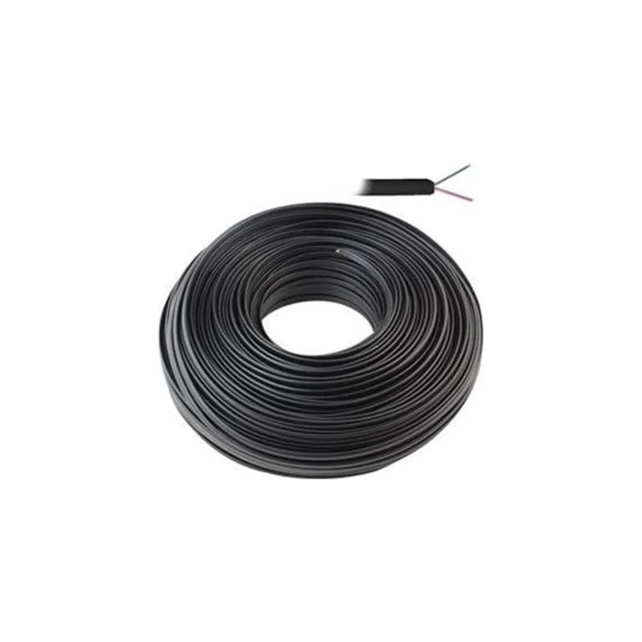 Lan Ln-Tel33 Siyah 2'Li Flat Köken 100 Metre Telefon Kablosu