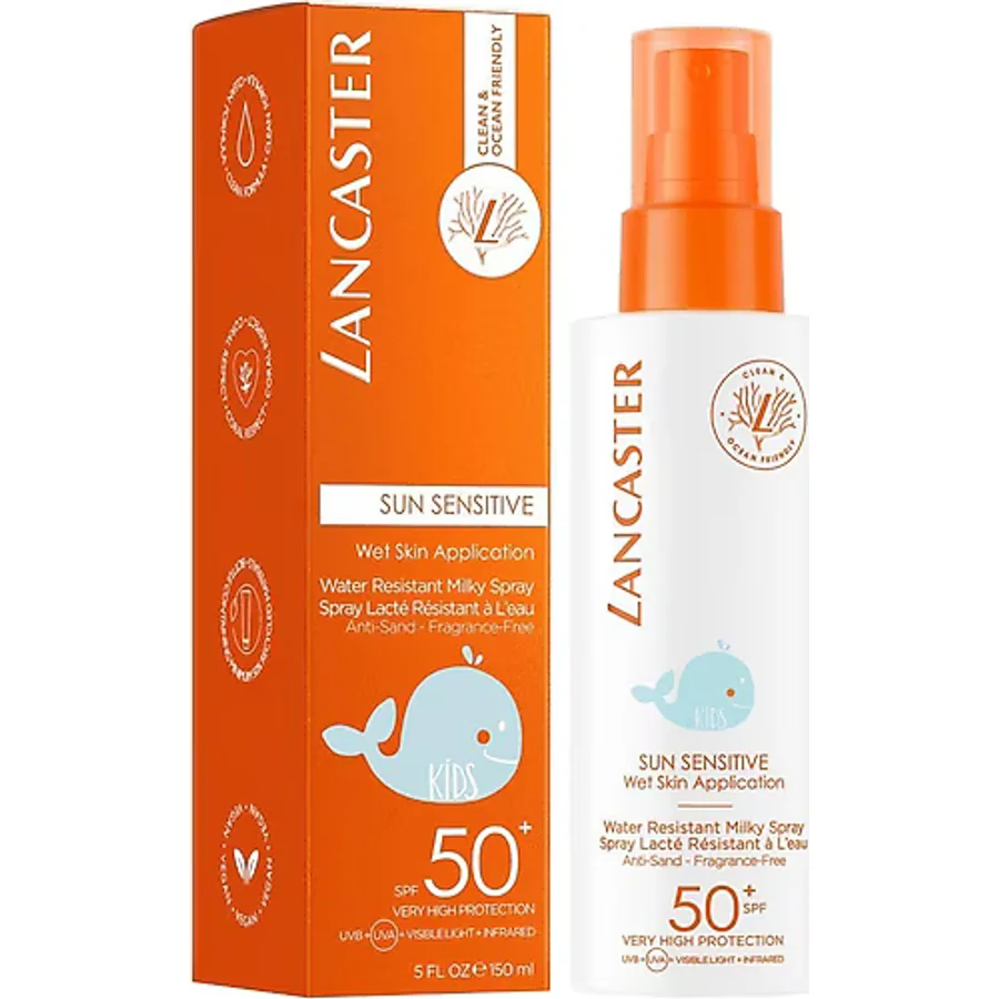 Lancaster Sun Sensitive Kids Water Resistant Milky Spf 50+ 150 ml Çocuk Güneş Sütü Spreyi