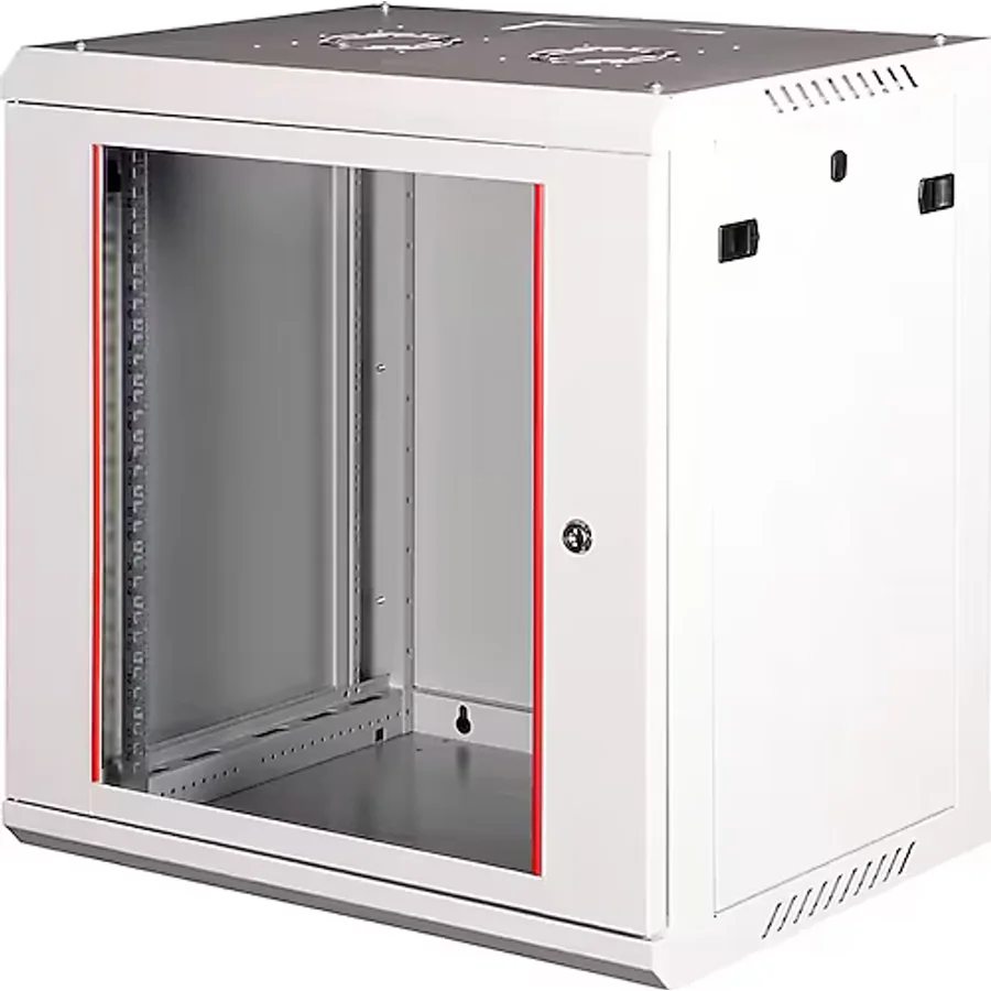 Lande 12u 19" Duvar Tipi Rack Kabinet Genişlik: 600 Mm Derinlik: 450 Mm Açık Gri