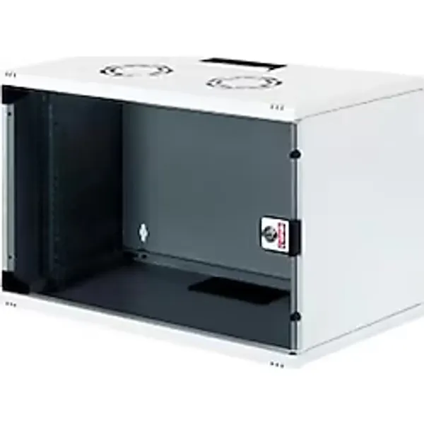 Lande LN-STB07U5440LG 7U 540x400 Ön Tek Cam Kapak Duvar Tip Boş Demonte Kabinet