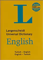 Langenscheidt's Universal Dictionary: English - Turkish / Turkish - English