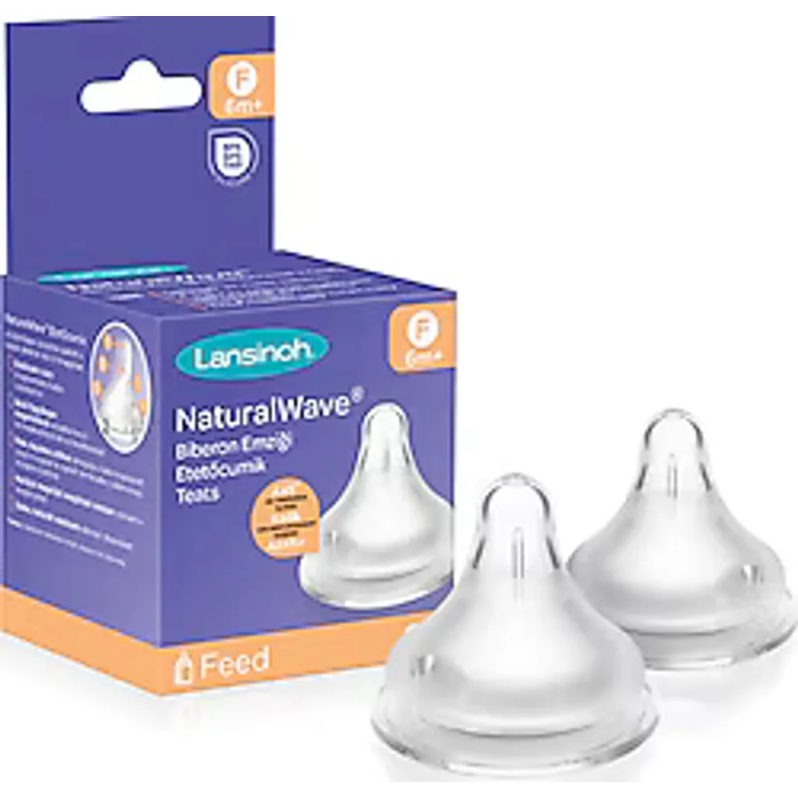 Lansinoh Natural Wave Hızlı Akış Biberon Emziği