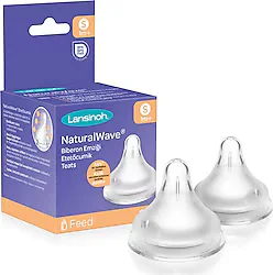 Lansinoh Natural Wave Yavaş Akış Biberon Emziği