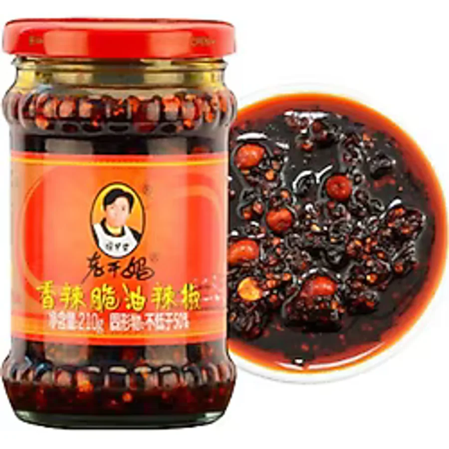 Lao Gan Ma Baharatlı Çıtır Yağlı Biber 210 G