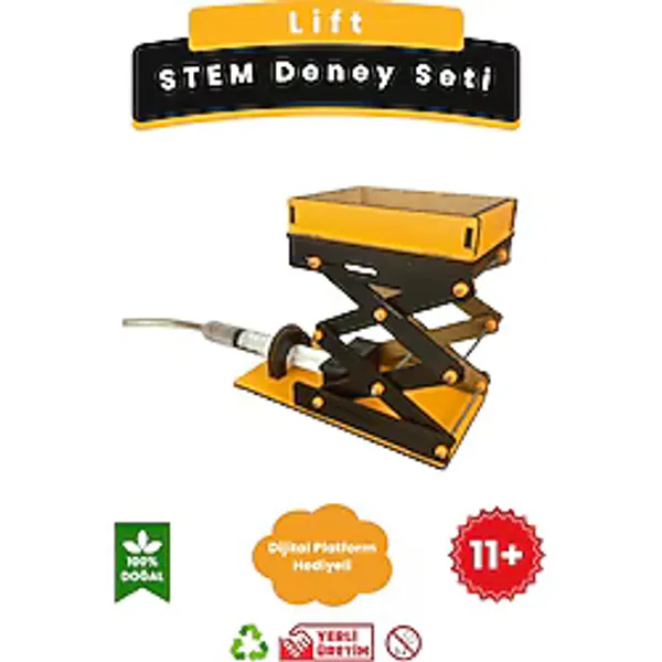 Lapin Deney Atölyesi Lift - Kendin Yap Stem Bilim ve Deney Seti