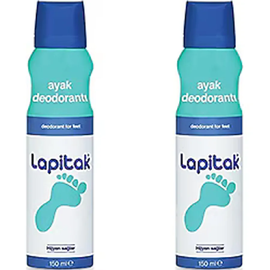 Lapitak Ayak Deodorantı 150 ml 2 Adet