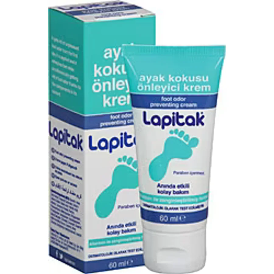 Lapitak Ayak Kokusu Önleyici Krem 60 ml