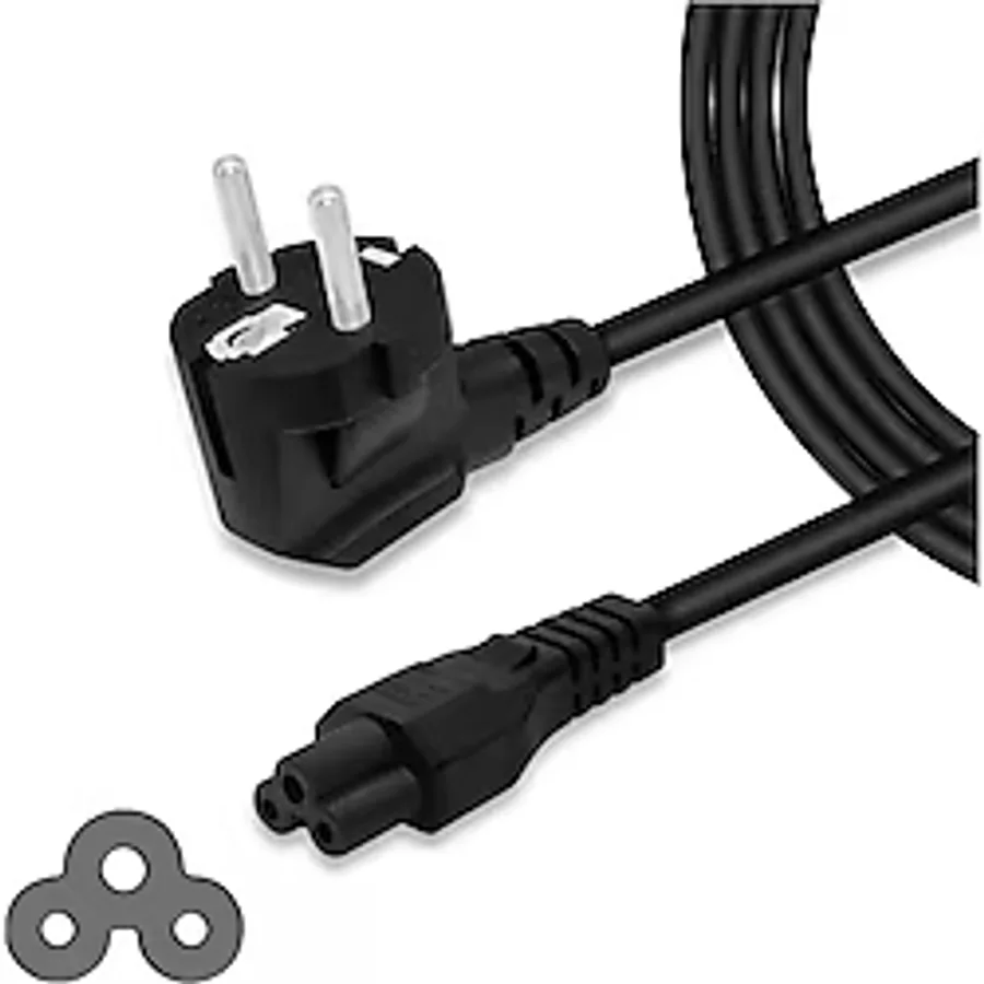 Laptop 3lü Adaptör Kablosu - Yonca Power Kablosu 1.5 Metre