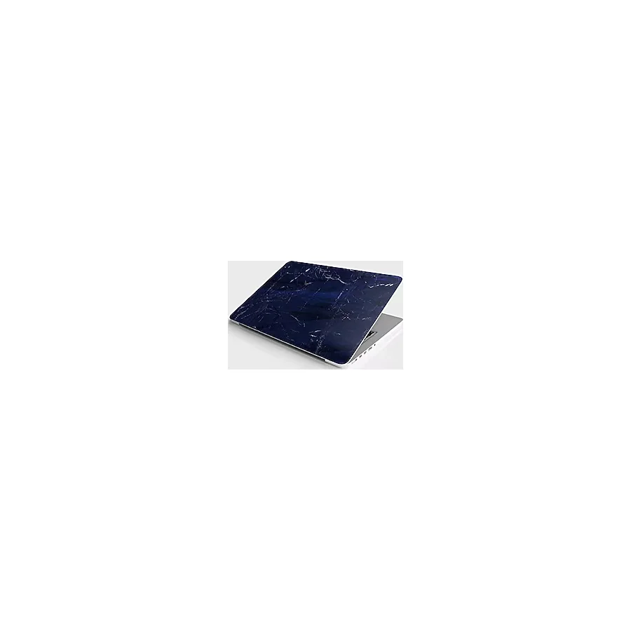 Laptop Sticker Notebook PC Kaplama Etiketi Lacivert Mermer Desen