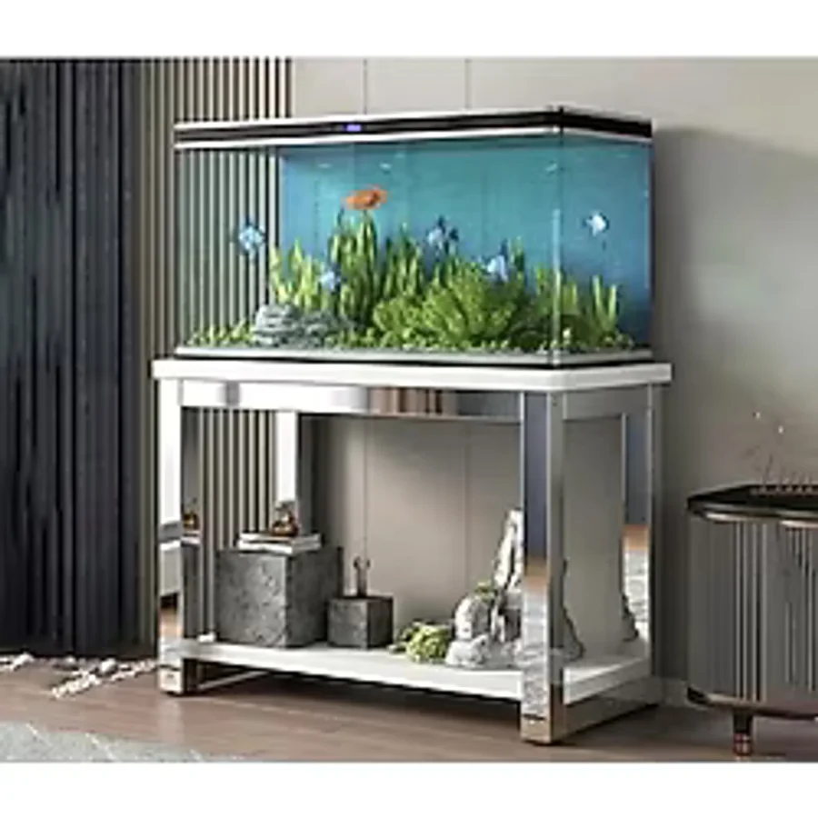 Lara Design Lara Krom Akvaryum Sehpası