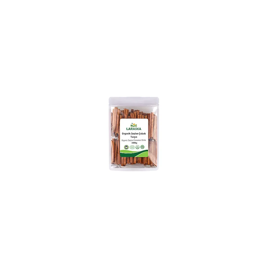 Laraska Organik Seylon Çubuk Tarçın 100 gr