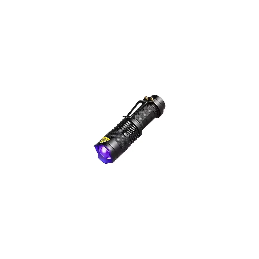 Larskas UV-102 Ultraviyole Mor Işık Fener, 365 Nm Uv El Feneri, Tırnak Oje Kurutucu, Değerli Taş Tespiti [ A+]