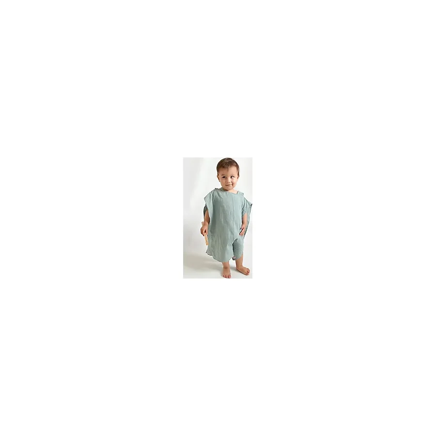 Las Vivas Kids Müslin Çocuk Pançosu, Bebek Plaj Havlusu, Deniz Havuz Bornozu, Unisex Havlu