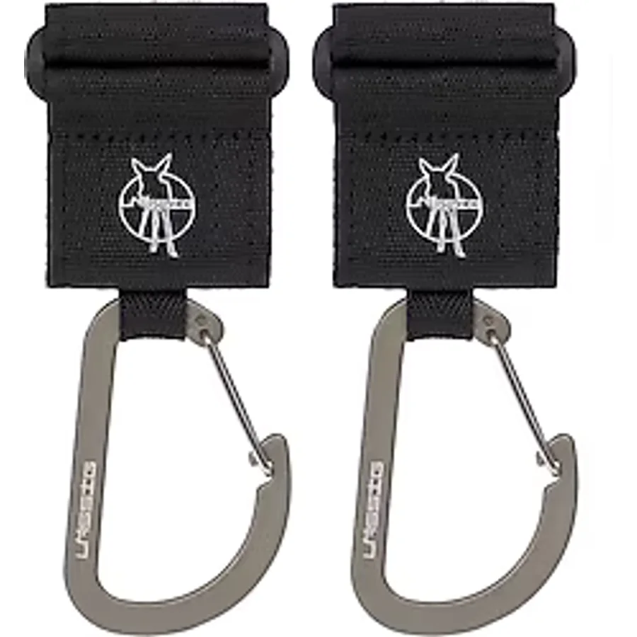 Lassig Black Bebek Arabası Kancası