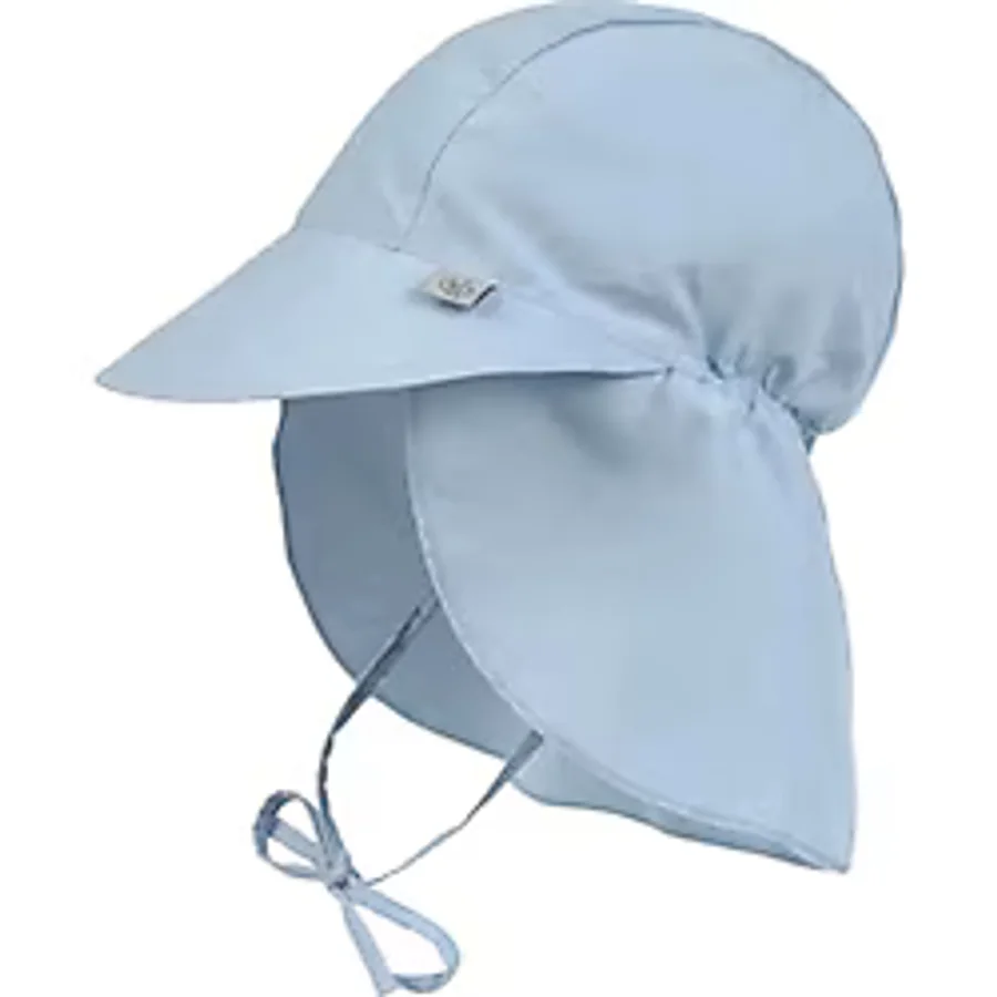 Lassig Flap Hat UV Korumalı Bebek Şapkası Sky Blue - UV 80 Korumalı, Ense Korumalı, Hızlı Kuruyan Yazlık 6-18 Ay Çocuklar için Şapka