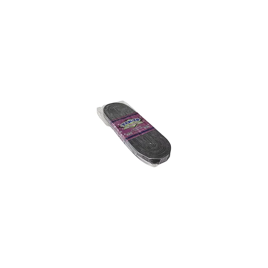 Lastik Tek-İş Sert Yumuşak Çamaşır Don Etek Bel Paça Bebe Lastiği Yassı Yumuşak 1,5cm SİYAH 10m