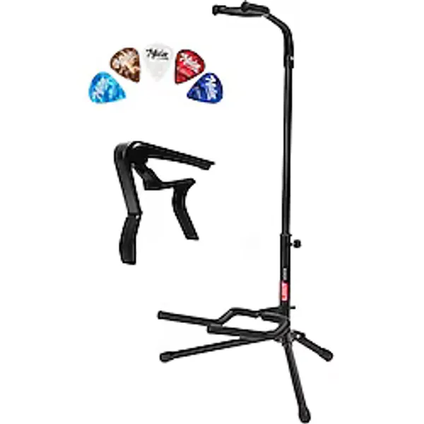 LASTVOİCE Gtr-01C Gitar Standı Sehpası + Capo + Pena Paketi