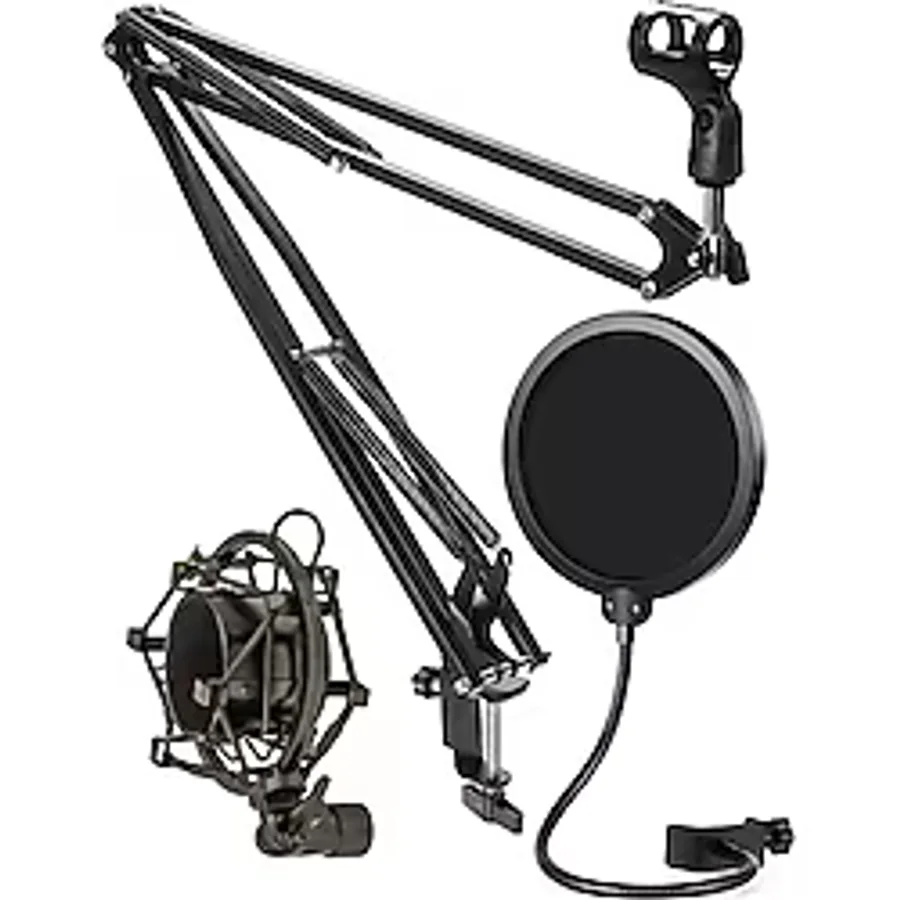 Lastvoice NB40 Pro Mikrofon Standı Shock Mount Pop Filter Set (50x50 Büyük Boy)