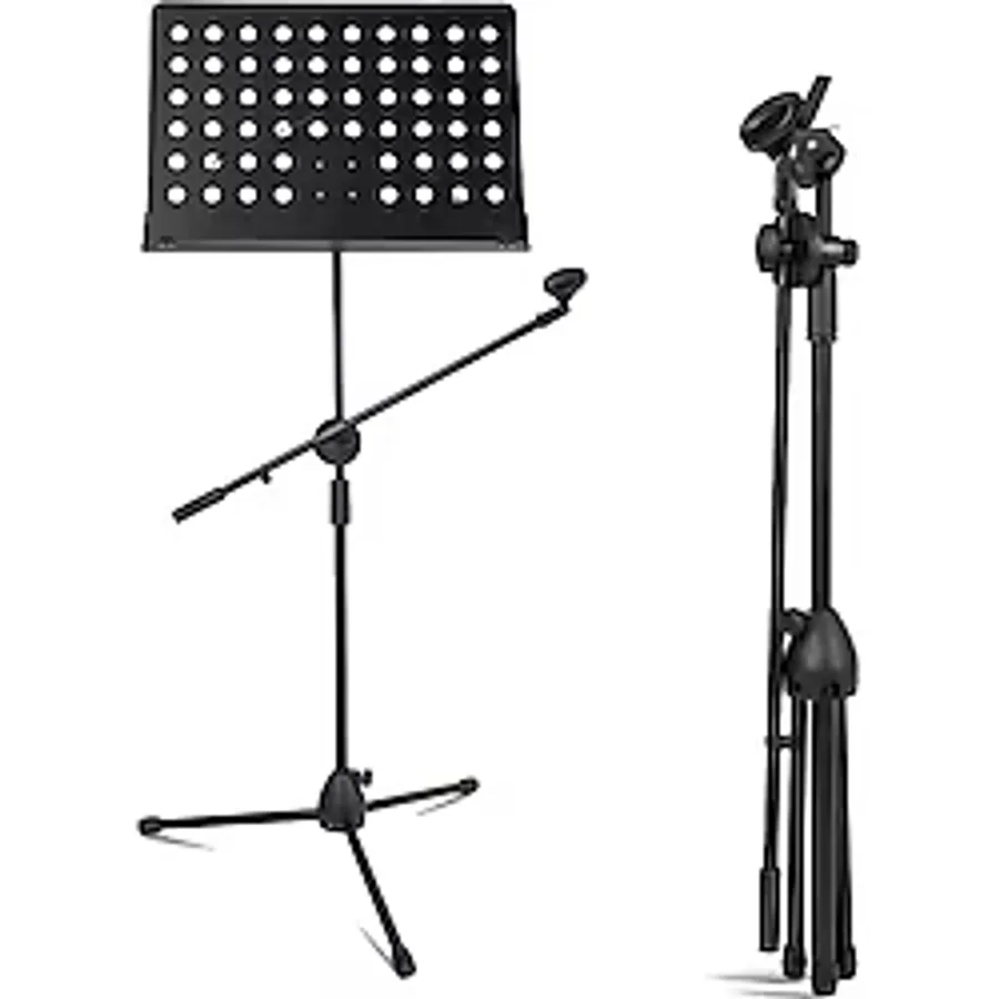 Lastvoice NT-110 Mikrofon ve Şef Nota Standı Sehpası İkisi Bir Arada