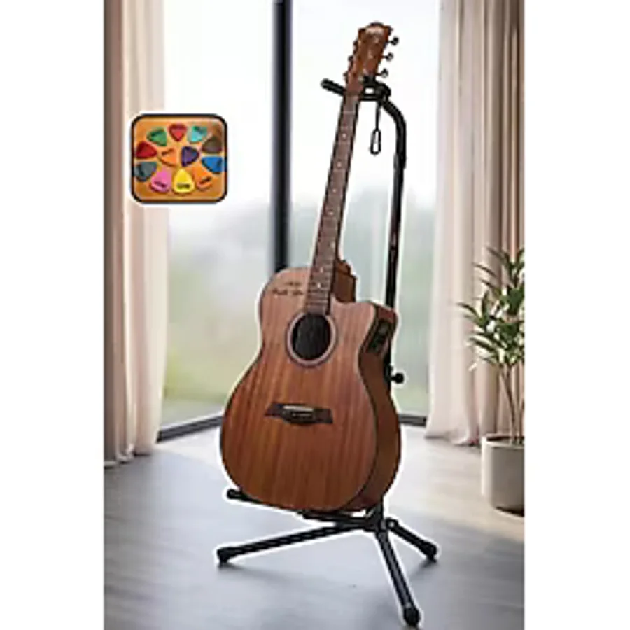 Lastvoice Portatif Demonte Gitar Standi Sehpasi Pena Hediye (Gtr-01)