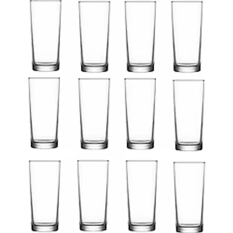 Lav ince taban limonata bardak - 12 li rakı bardağı