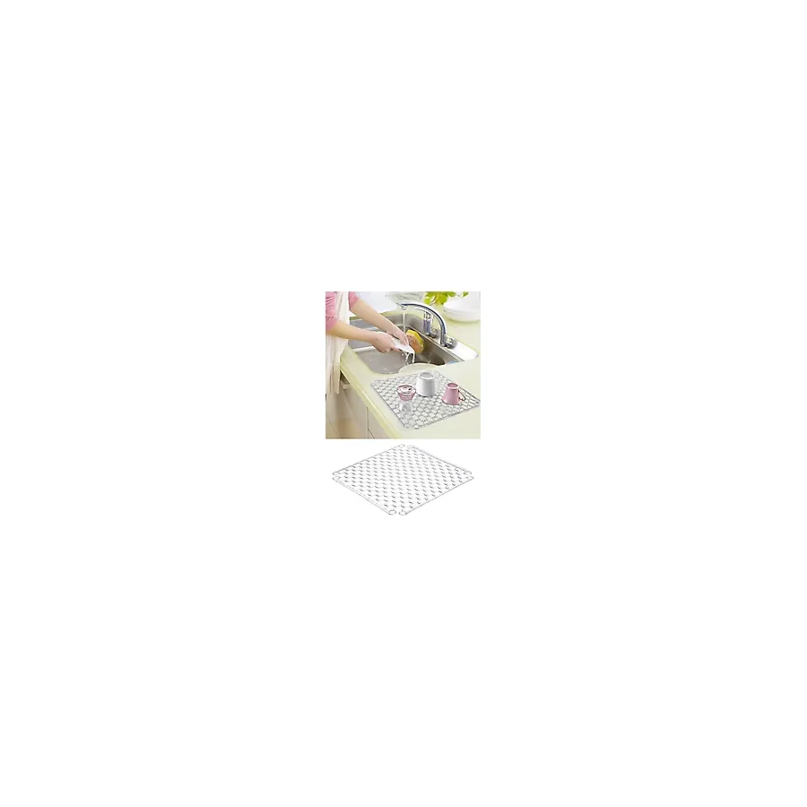 Lavabo ve Buzluk Matı, Kaydırmaz Lavabo Kurutma Halısı 33x33 Cm