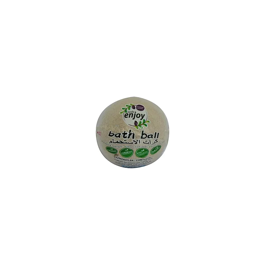 Lavantalı El Yapımı Banyo Bombası Banyo Topu Mor 90-120 Gr