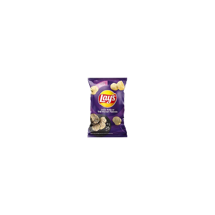 Lays Deniz Tuzlu ve Trüf Mantarı Aromalı Cips 125 gr